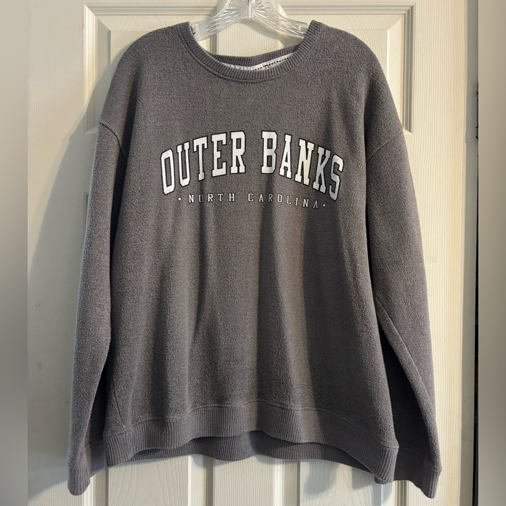 Grey Outer Banks North Carolina Sweater 🩶🌊